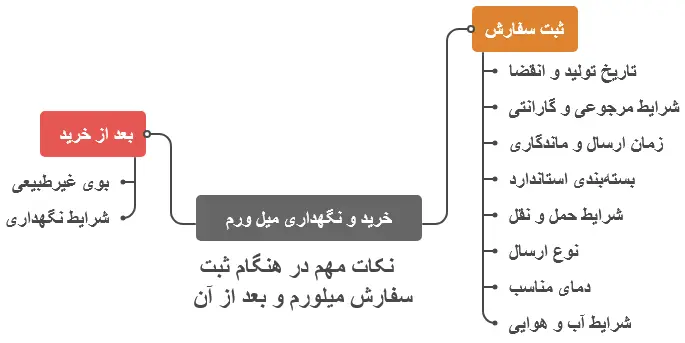 راهنمای خرید میلورم و نکات مهم ثبت سفارش