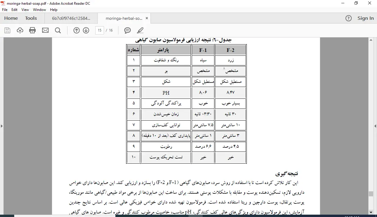 خرید و قیمت صابون گیاهی مورینگا 