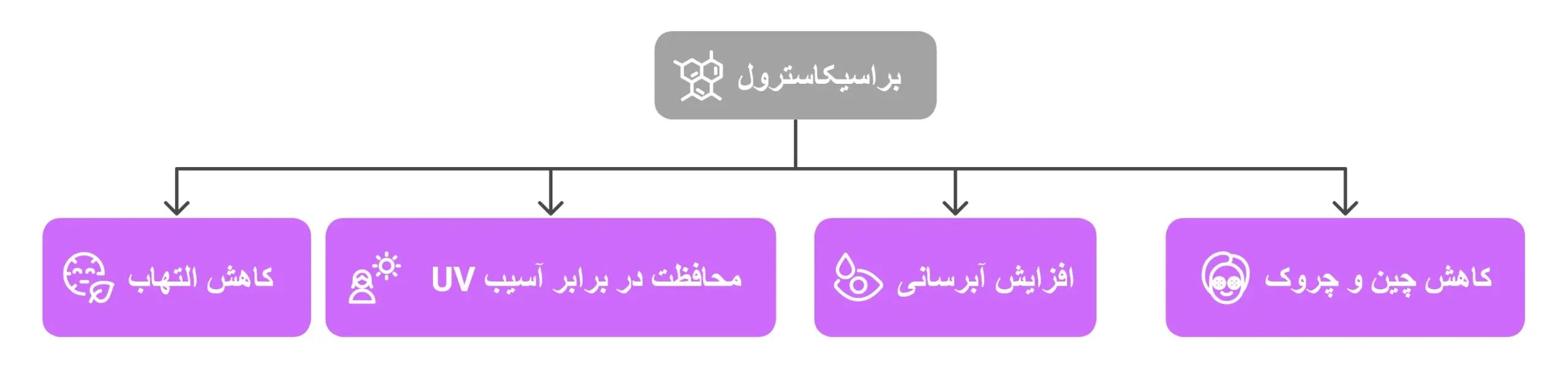 فواید براسیکاسترول برای پوست