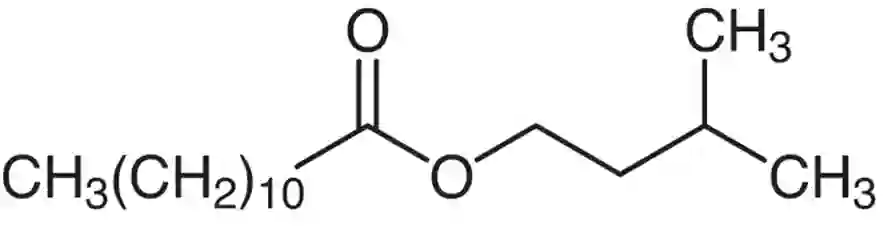 ساختار شیمیایی ایزوآمیل لورات
