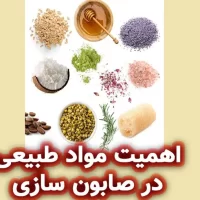 اهمیت مواد طبیعی در صابون‌ سازی حرفه‌ای