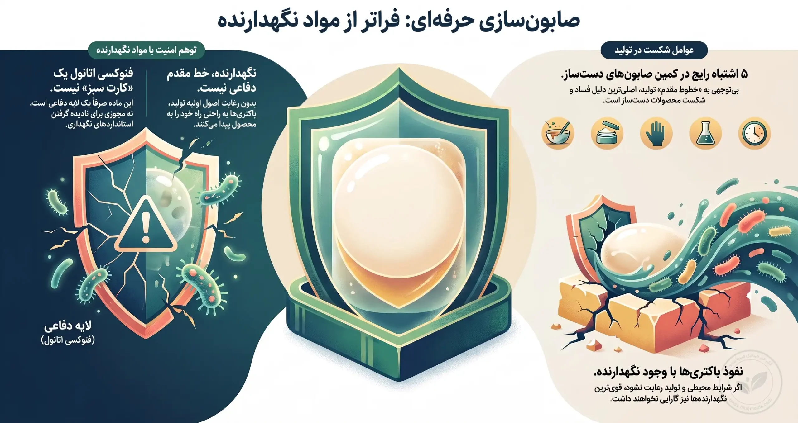 اشتباهات رایج در نگهداری صابون