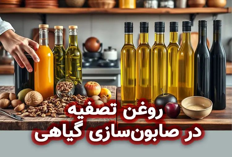 روغن تصفیه شده در صابون‌ سازی گیاهی