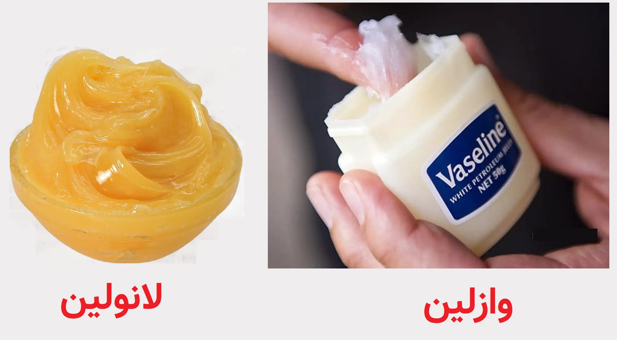 لانولین و وازلین
