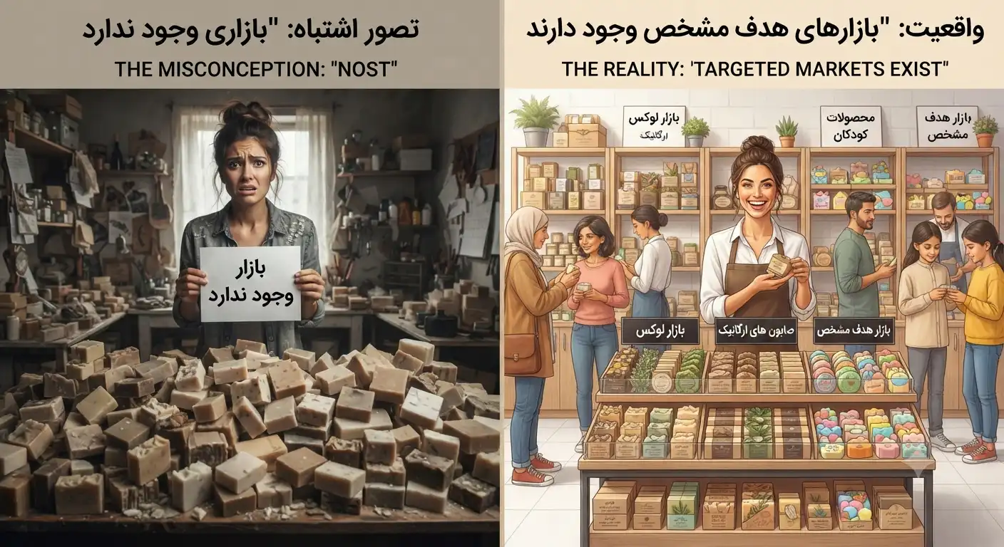 بازار برای ساخت صابون خانگی بازار برای ساخت صابون خانگی