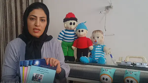 معرفی دوره عروسک بافی با ماشین